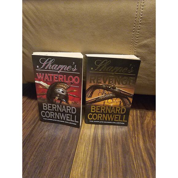 Bernard Cornwell Sharpe Waterloo Revenge Paperback Napoleonic War Thrillers - Picture 1 of 2